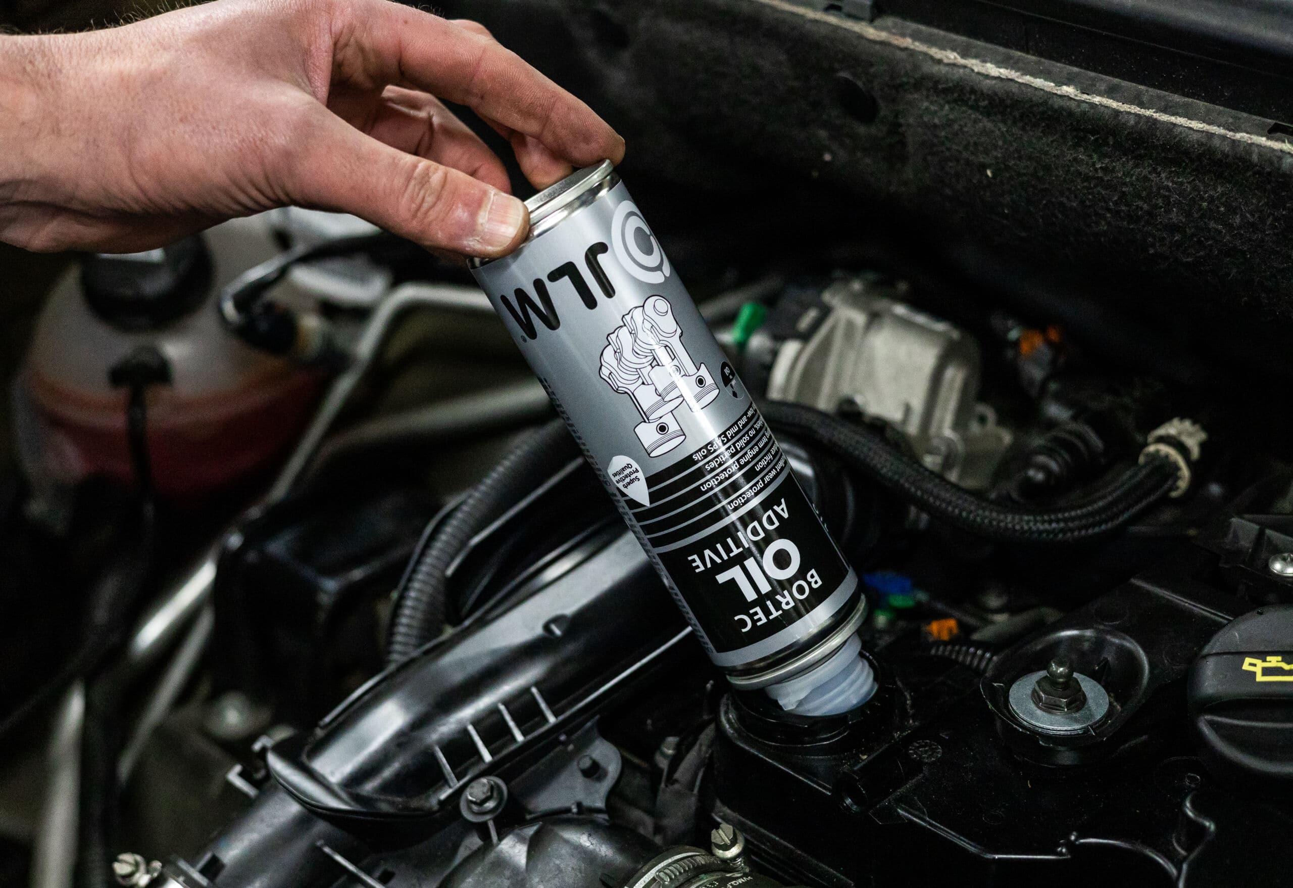 Bortec oil additive reduces engine friction